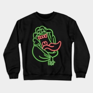 Slimer Neon Crewneck Sweatshirt